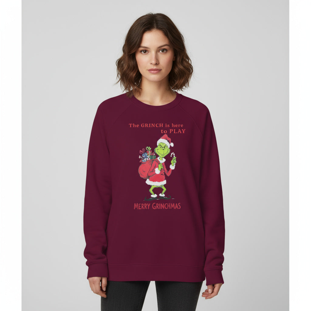 Quirky Merry Grinchmas Jumper (Sweatshirt)