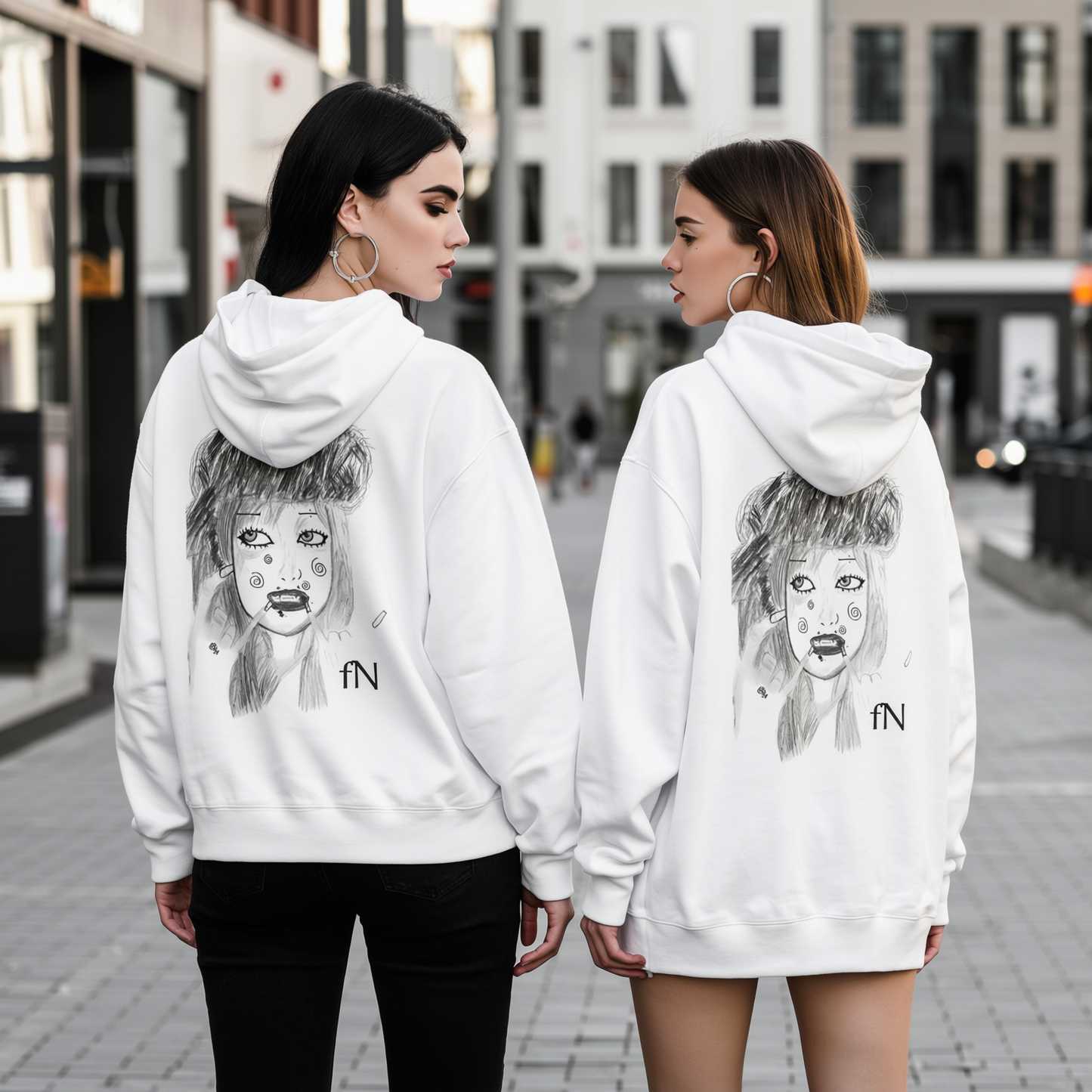 fUaNique Momentum Heavyweight Hoodie