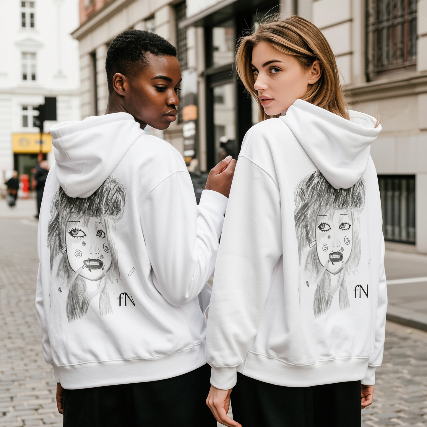 fUaNique Momentum Heavyweight Hoodie